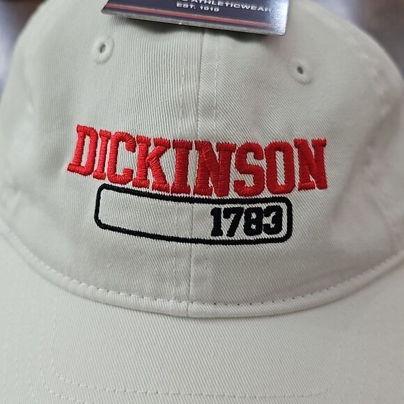 NWT Champion Dickinson College White Baseball Hat - Picture 2 of 4